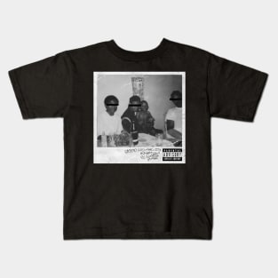 good kid, m.A.A.d city - Alternative Cover - Black & White Kids T-Shirt